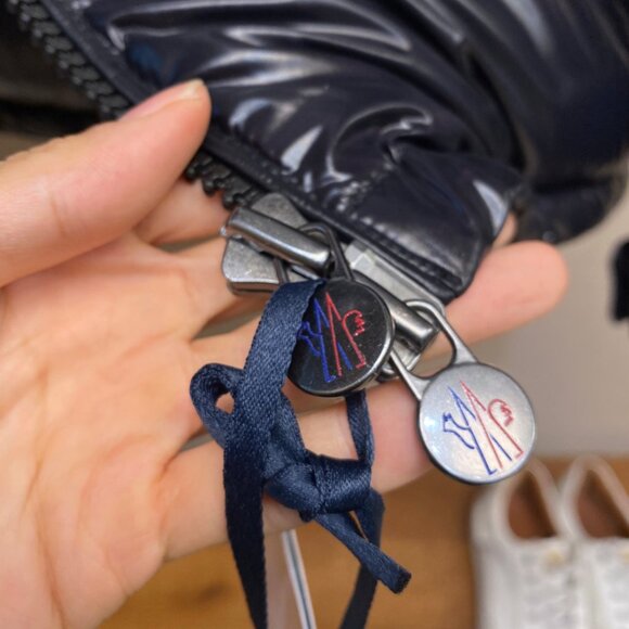 Moncler Maya Glossy Down Jacket – Black | Brand New - Picture 4 of 7